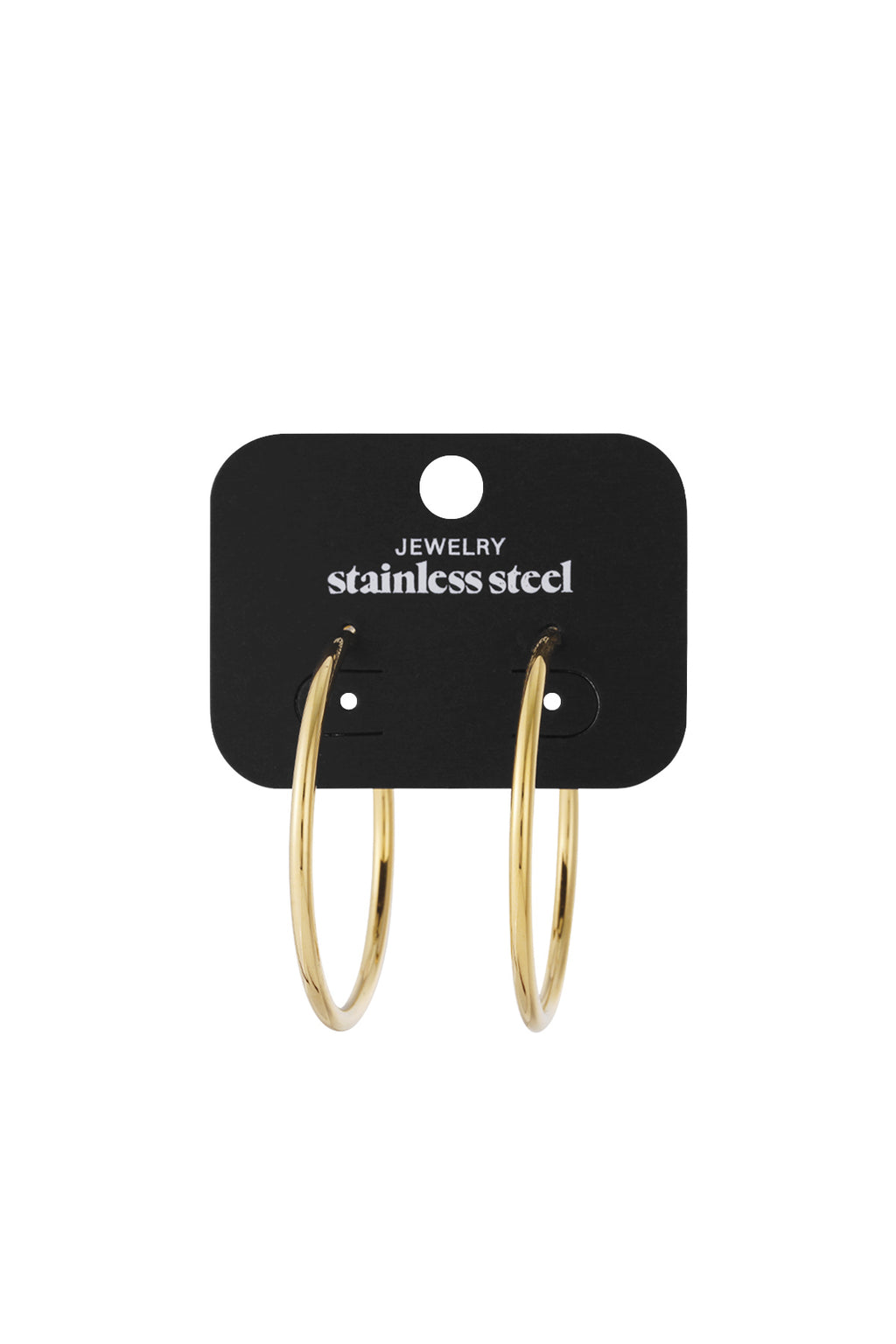 Basis Hoop earrings L
