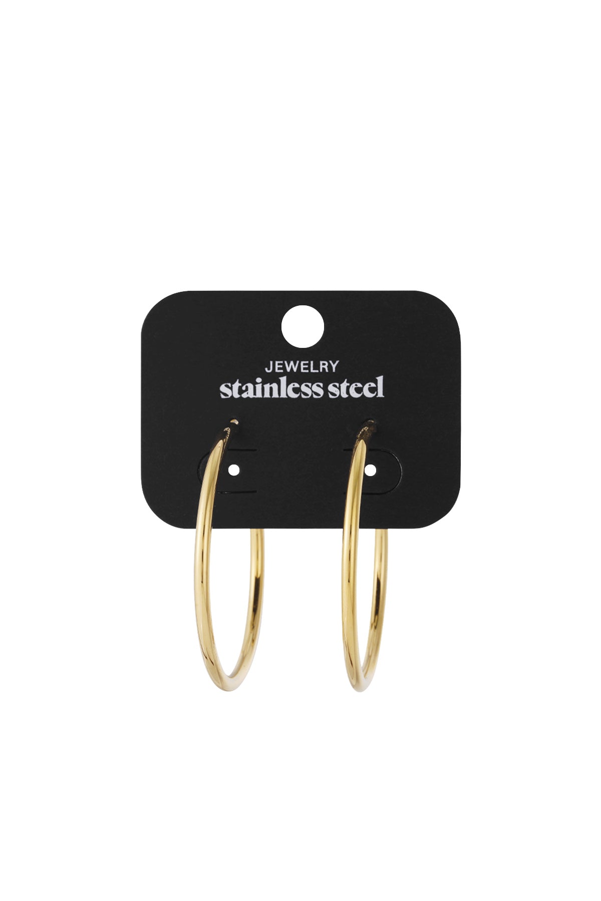 Basis Hoop earrings L